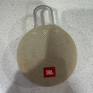 JBL Clip Portable Speaker - Beige